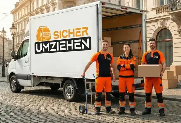 MoveExpert Umzugsteam vor LKW