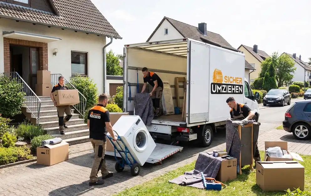 Professionelles Verpacken von Möbeln